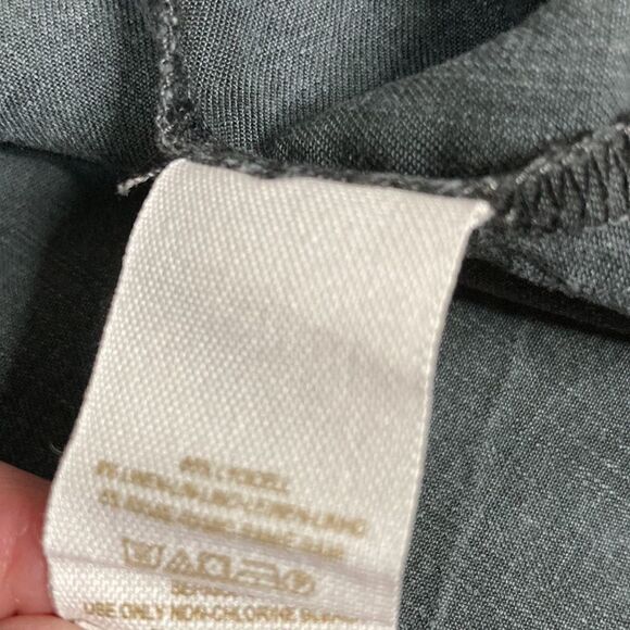 Free People Tencel washed black with lace dress size XS - Picture 8 of 9